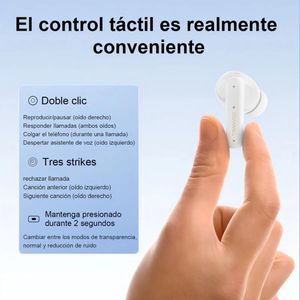 Audífonos Bluetooth con ANC y ENC Cancelación de Ruido TRANYOO T-M12 B