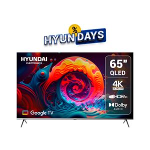 Televisor Hyundai 65" HYLED6513QG 4K QLED Gris