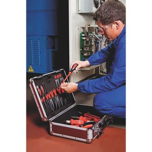 Destornillador Aislado IEC 60900 Punta Chata 8x180 mm Tramontina PRO