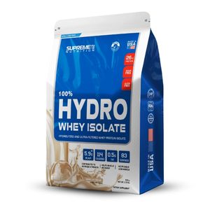 100% Hydro Whey Isolate Vainilla 5.5Lb+Creatina Supreme Nutrition 250Gr