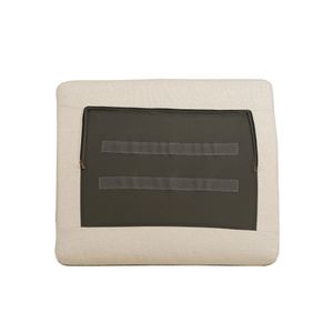 Sofá Miró Ottoman de Tela Beige