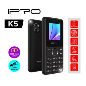 Celular Ipro K5 4G   Beteria 1000mAh,Radio FM Inalambrico