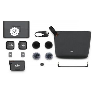 Micrófono DJI Mic Mini (2 TX + 1 RX + Charging Case)
