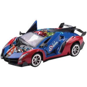 Carro de Velocidad Con Control Remoto Avengers