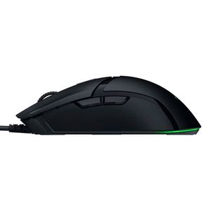Mouse gamer Razer Cobra Chroma alámbrico, conexión USB, 8500 dpi, 6 botones, luces RGB, negro