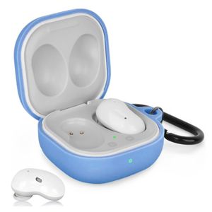 Case de silicona para galaxy buds 2-2pro-Fe-live celeste