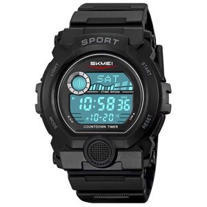 RELOJ SKMEI HOMBRE DIGITAL DEPORTIVO DUAL MULTIFUNCIÓN NEGRO - 2392
