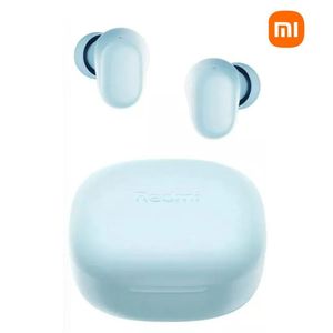 Funda Estuche Case de silicona para Xiaomi Buds 6 Active Celeste