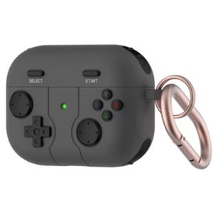 Case Protector Gamer para Airpods Pro 2 Negro