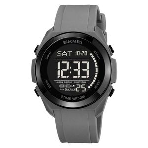 RELOJ SKMEI HOMBRE DIGITAL RETROILUMINADO MULTIFUNCIÓN GRIS - 2455