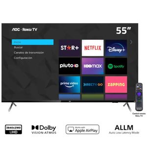 Televisor AOC LES 55 UHD 4K Smart Tv 55U6125