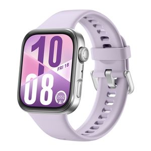 Smartwatch Huawei Fit 4, pantalla AMOLED 1.82”, monitoreo de salud, 10 días, GPS dual, resistencia al agua 5 ATM, funciones deportivas, morado