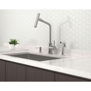 Ducha de Mano para Cocina Tramontina en Acero Inoxidable con Extensor