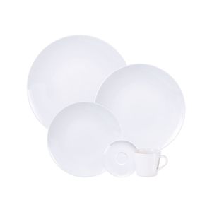 Juego de Vajilla Tramontina Leonora en Porcelana 20 Piezas