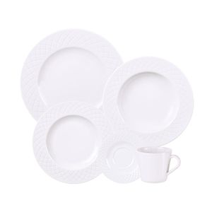 Vajilla Tramontina Ingrid en Porcelana 20 Piezas