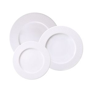 Juego de Platos Tramontina Santorini en Porcelana Decorada 12 Piezas