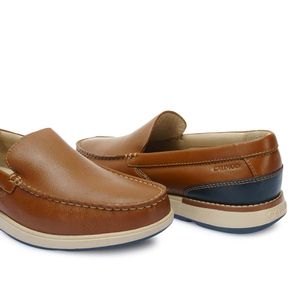 Zapato Mocasín Casual CVS-102 Tan Calimod Cuero