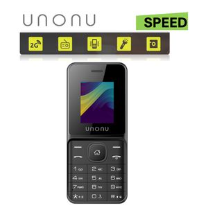 Celular Basico UNONU SPEED 2G,Bateria 1800 mAh, Radio FM Inalambrico