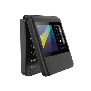 Celular Basico UNONU UF1 FLIP 2G Pantalla 2,8", Bateria 1000 mAh, Radio FM Inalambrico