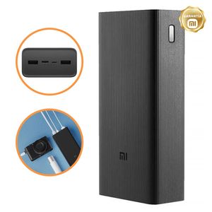 PowerBank XIAOMI 30000 mAh de Carga Rápida 18W Negro
