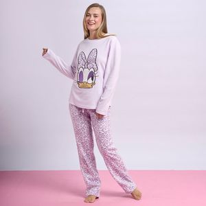 Pijama Mujer Daisy Disney Manga Larga Polar