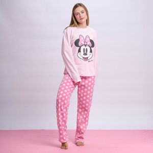 Pijama Mujer Minnie Disney Manga Larga Polar