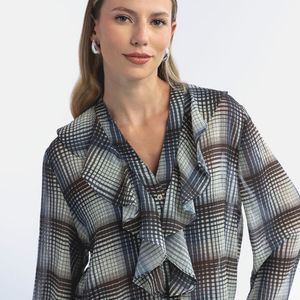 Blusa Mujer Malabar Checks