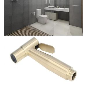 Ducha Bidé Dorado Mate Acero SUS 304