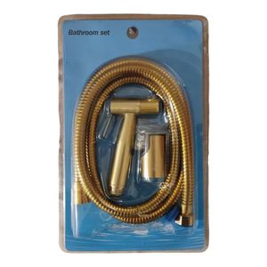 Ducha Bidé Dorado Mate Acero SUS 304