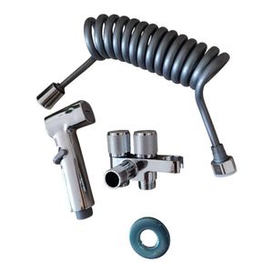 Ducha Bidet  Acero Inoxidable con Válvula Premium