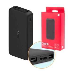 Power Bank Redmi 20000 mAh Xiaomi 18W Tipo C Portatil FLF