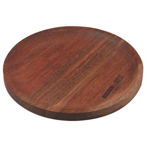 Plato Tramontina Rost para Servir en Madera de Jatoba Combinada con Acabado al Aceite 25 cm