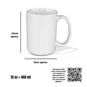 Taza Grande de Loza Diseño Fiestas Patrias Hello Kitty 15oz 117