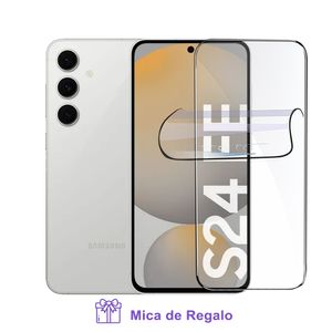 Samsung Galaxy S24 FE 5G 8Gb Ram 256Gb Rom Grey con Mica Hidrogel