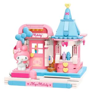 Keeppley Sanrio My Melody - Mini Escenario Armable Casa de Helados Dulces