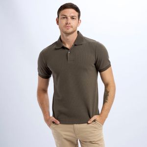 Polo Hombre Blues texture Malabar