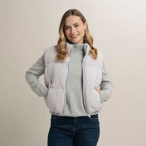 Chaleco Mujer Amc Crop