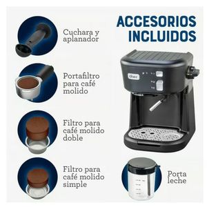 Cafetera para espresso y cappuccino Oster® BVSTEM5501B