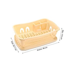 Escurridor de Platos Basa 24 Pz Buen Hogar 8159 Beige