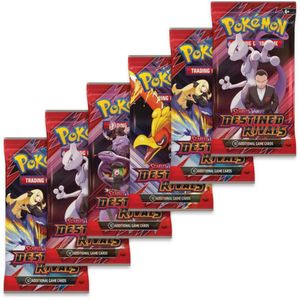 Cartas Pokemon TCG Paquetón Destined Rivals 60 Cards Español