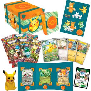 Cartas Pokemon TCG Paldea Cards Set y Cofre Coleccionable Inglés