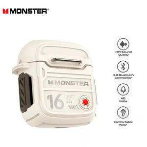 Audífonos Bluetooth Gamer Monster XKT16 Ivory