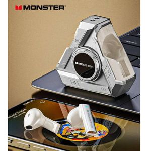 Audífonos Bluetooth Gamer Monster XKT22 Silver Pack x 2 Unidades
