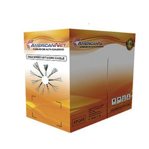 Rollo de Cable Utp Categoria 5e 305mts American Net