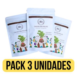 CACAO EN POLVO INKAO 200 G X 3 UNID