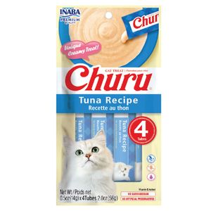 Snack para Gatos CHURU Traet Tuna Recipe 1un Bolsa 56g