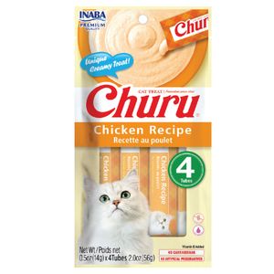 Snack para Gatos CHURU Traet Chicken Recipe 1un Bolsa 56g