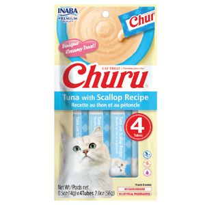 Snack para Gatos CHURU Traet Atún with Scallop 1un Bolsa 56g