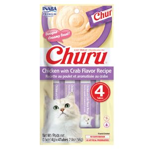 Snack para Gatos CHURU Traet Chicken with Flavor 1un Bolsa 56g
