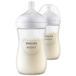 Biberón AVENT Nat Resp3.0 X2 260Ml Flow3